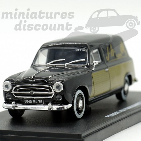 PEUGEOT 403 FOURGONNETTE "FLEURS" (NOIR) - 1/43ème en boite