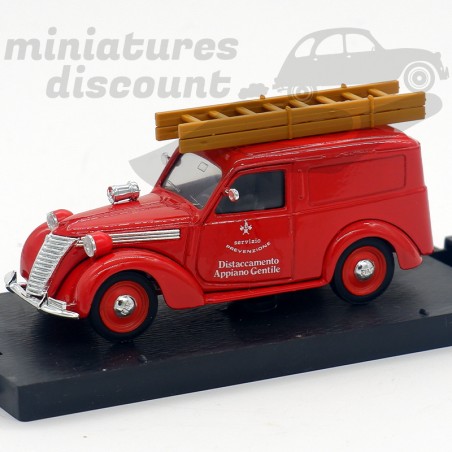 Fiat 1100E Pompiers Distaccamento Appiano Gentile - BRUMM - 1/43ème en boite