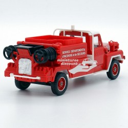 ACMAT VLRA 4X4 POMPIERS (ROUGE) - SOLIDO - 1/50ème en boite