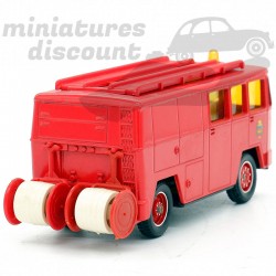 BERLIET GAK 17 POMPIERS FPT- SOLIDO (ROUGE) - SOLIDO - 1/55ème en boite