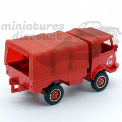 RENAULT 4X4 BACHÉ (ROUGE) - SOLIDO - 1/50ème en boite