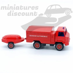 BERLIET CAMIVA (ROUGE) - SOLIDO - 1/50ème en boite