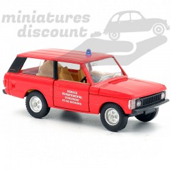 RANGE ROVER POMPIER (ROUGE) - SOLIDO - 1/43ème en boite