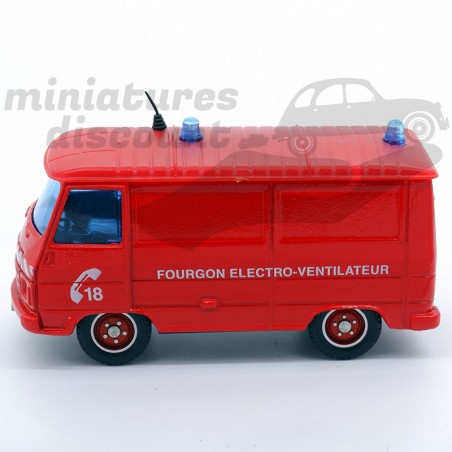Peugeot J9 Pompiers - Fourgon Electro-Ventilateur - Solido - 1/50ème en boite