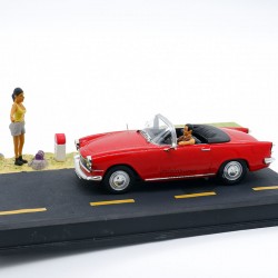 SIMCA OCÉANE (ROUGE) - 1/43ème en boite