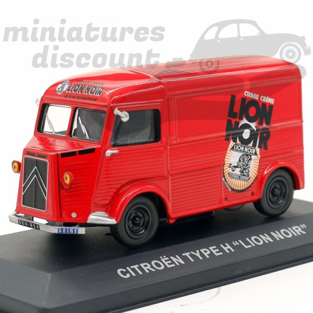 CITROEN TYPE H LION NOIR (ROUGE) - 1/43ème en boite