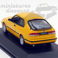 SAAB 9.3 (JAUNE) - MINICHAMPS - 1/43ème en boite