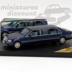 MERCEDES S600L PULLMANN METALIC BLUE (BLEU MARINE) - 1/43ème en boite