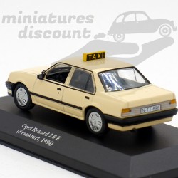 OPEL REKORD 2.0E TAXI FRANKFURT DE 1984 (BEIGE) - 1/43ème en boite