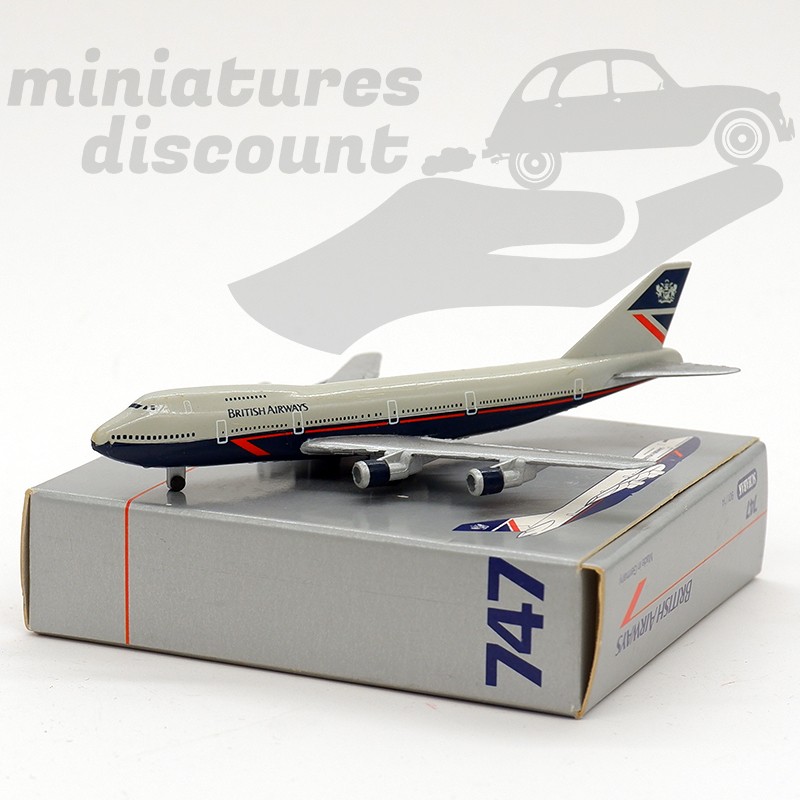 BOEING 747 (BLANC) - Voir description en boite
