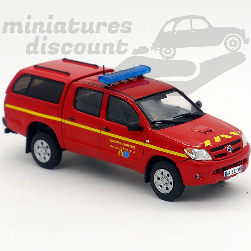 Toyota Hilux Pompiers - 1/43ème En blister