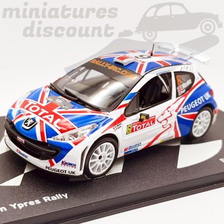 Peugeot 207 S2000 Rallye de Belgique Ypres en 2009 - 1/43ème en boite