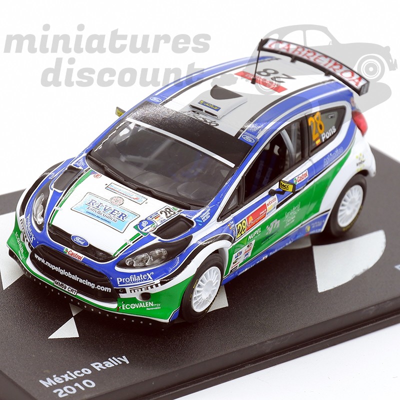 FORD FIESTA GT3 RS (BLANC) - 1/43ème en boite