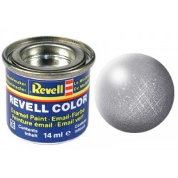 Revell - Pot Peinture 91 - Gris-Acier-Gun-Métal