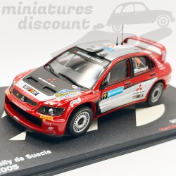 MITSUBISHI LANCER WRC DE 2005 (ROUGE) - 1/43ème en boite