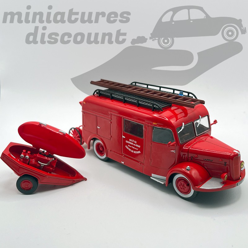 LAFFLY TYPE BSS (ROUGE) - 1/43ème en boite