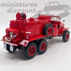GMC CCF POMPIERS (ROUGE) - 1/43ème sous blister