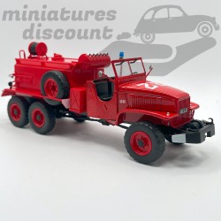 GMC CCF POMPIERS (ROUGE) - 1/43ème sous blister
