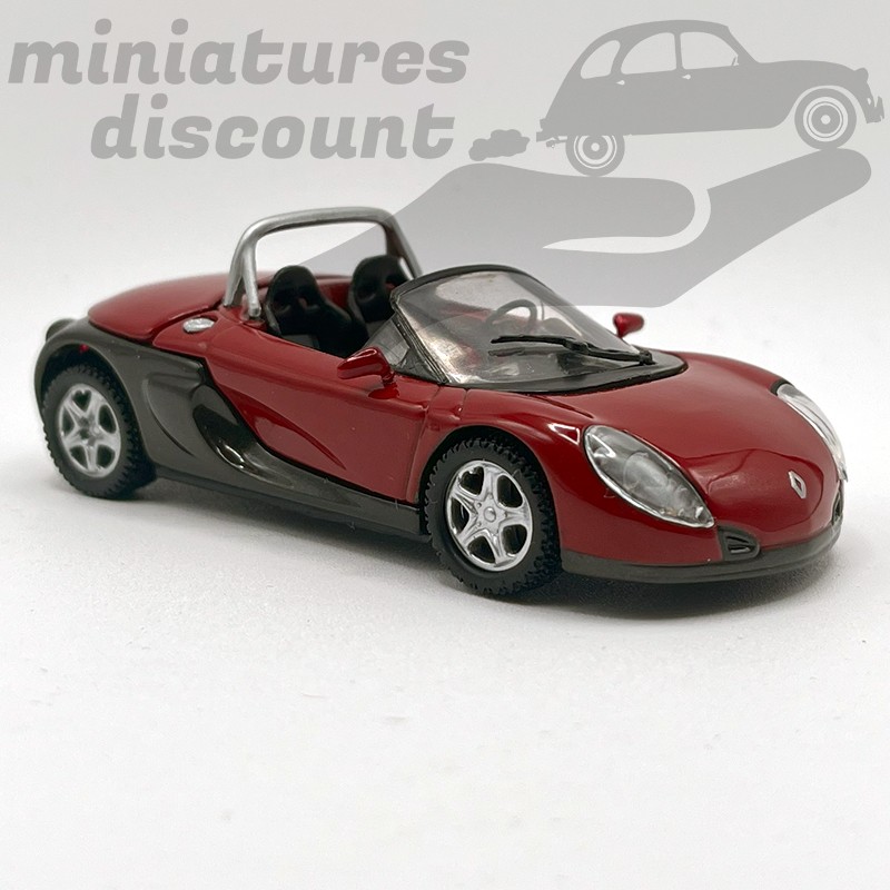 RENAULT SPIDER 1996 (ROUGE FONCÉ) - RENAULT - 1/43ème en boite