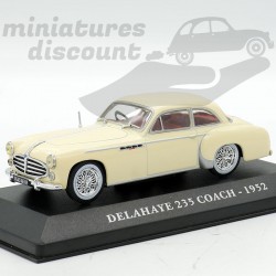 DELAHAYE 235 COACH 1952 (BEIGE) - 1/43ème en boite