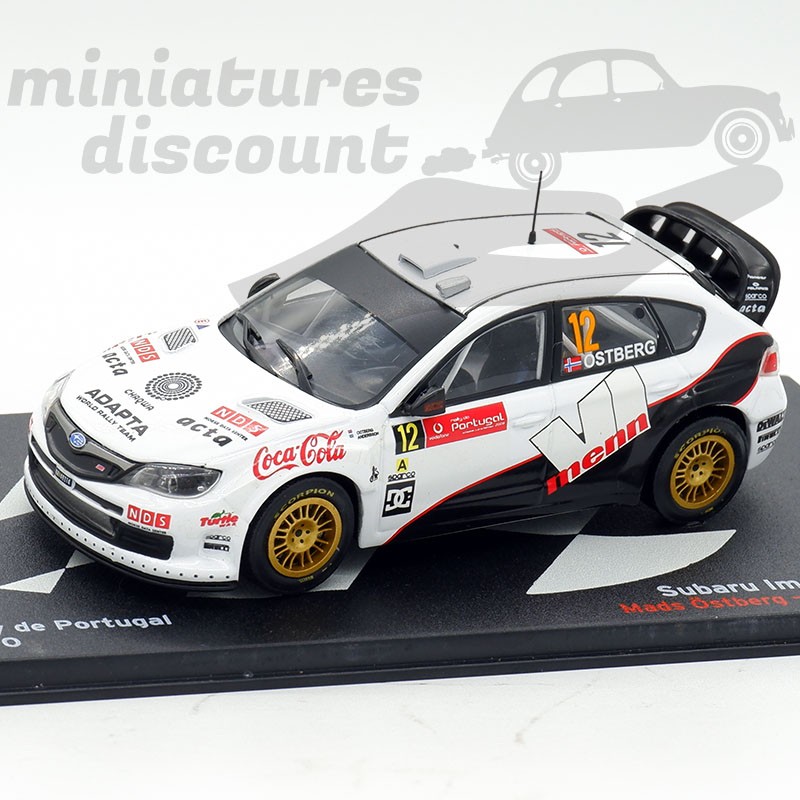 SUBARU IMPREZA WRC 08 (BLANC) - 1/43ème en boite