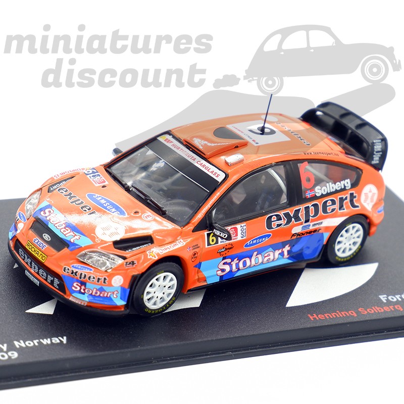 FORD FOCUS WRC (ORANGE) - 1/43ème en boite