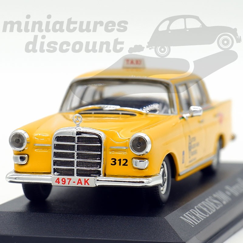Taxi Mercedes 200 - Bruxelles 1962 - 1/43ème en blister
