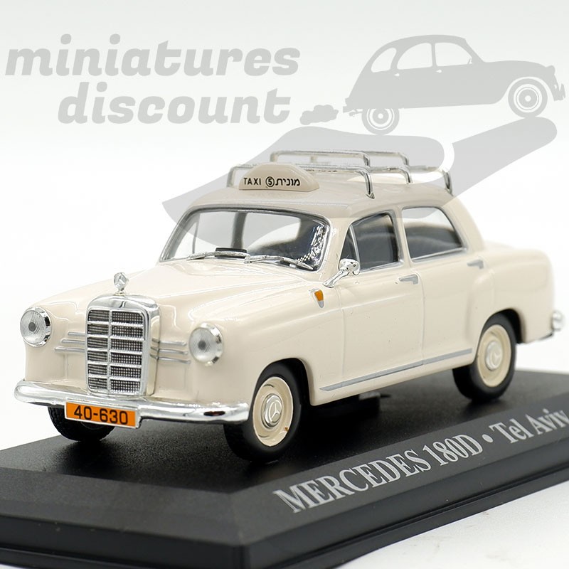 Mercedes 180D - Tel Aviv 1962 - 1/43ème en blister