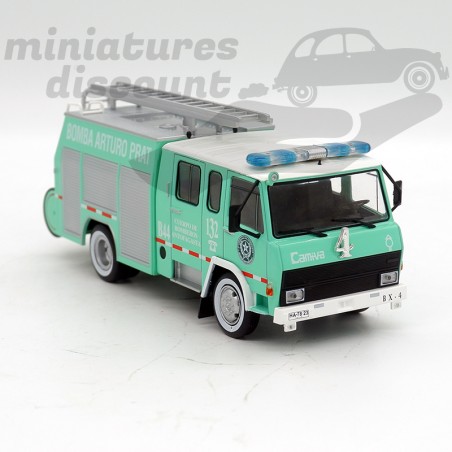 Camiva Berliet Pompier (vert) "Bomba Arturo Prat" - 1/43ème sous blister