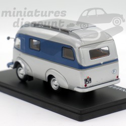 CAMPING CAR RENAULT 1400KG CAMION CAMPING DIGUE (GRIS) - 1/43ème sous blister
