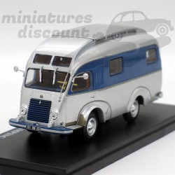 CAMPING CAR RENAULT 1400KG CAMION CAMPING DIGUE (GRIS) - 1/43ème sous blister