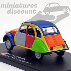 Miniature Citroën 2CV essais couleurs 1/43 en blister