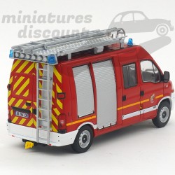 RENAULT MASTER 2 (ROUGE) - 1/43ème sous blister