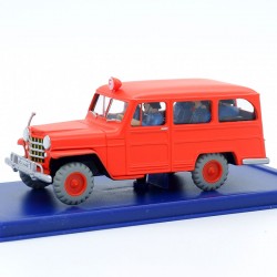 Citroën 15/6 de 1952 des pompiers de Tintin et l'Affaire Tournesol - 1/43ème en boite