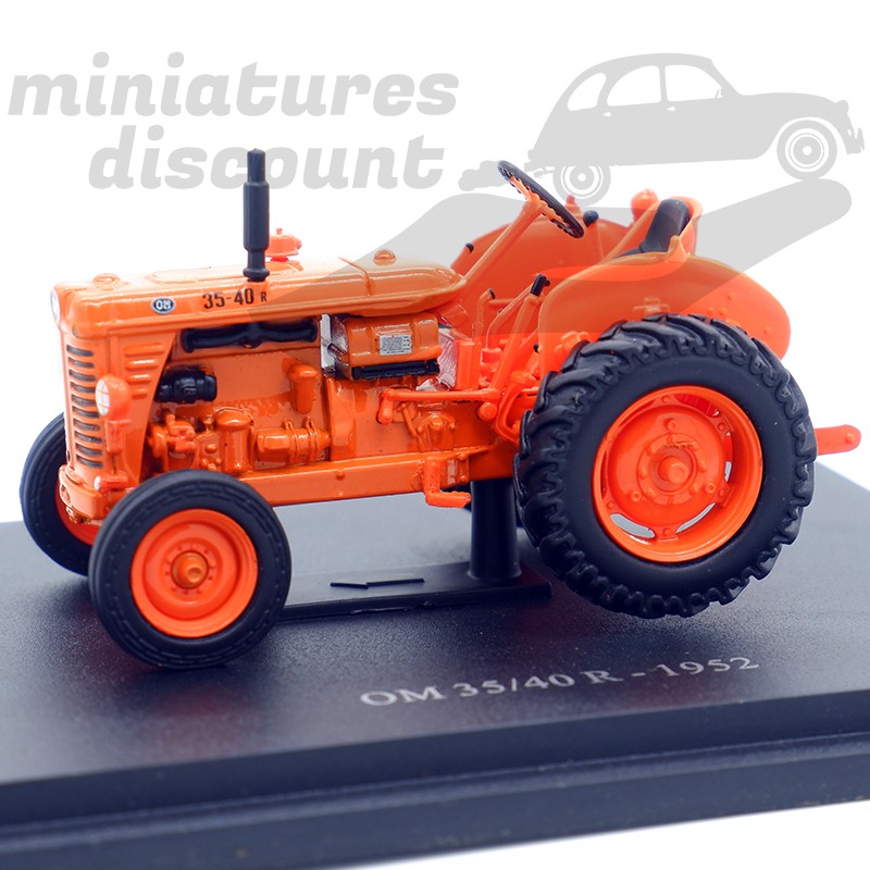 TRACTEUR OM 35/40 R DE 1952 (ORANGE) - UNIVERSAL HOBBIES - Voir description sous blister