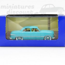 FORD Custum 1949 TURQUOISE - TINTIN Objectif Lune - 1/43ème en boite