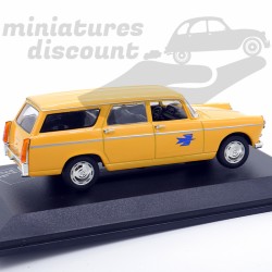 PEUGEOT 404 BREAK 1963 (JAUNE) - 1/43ème sous blister