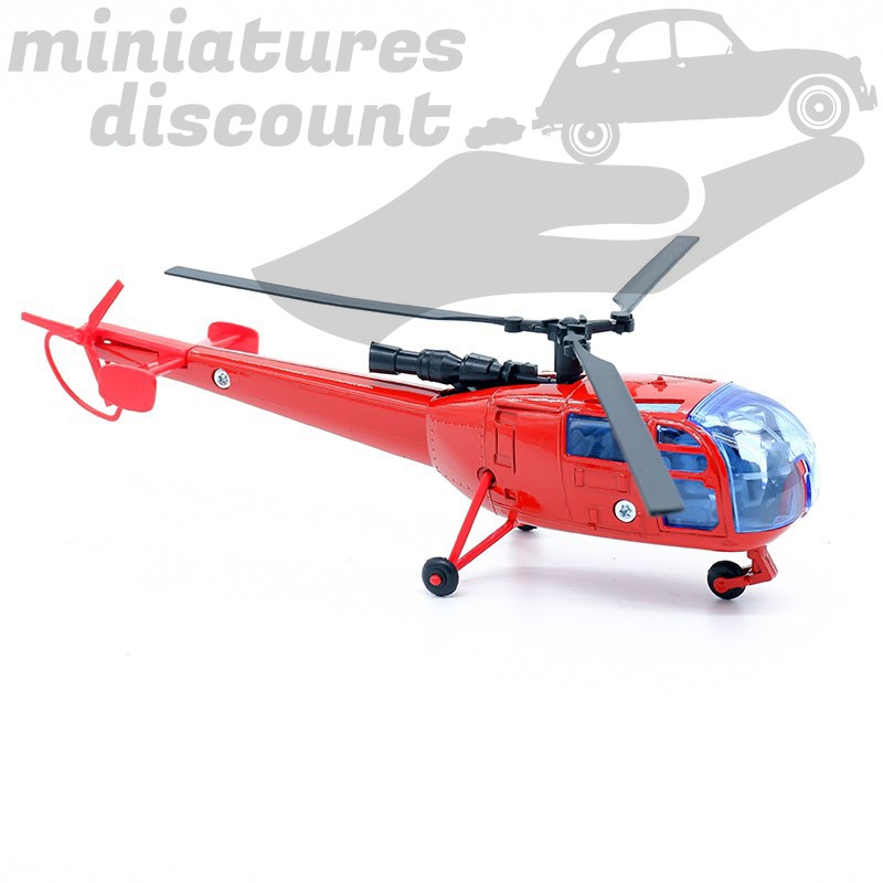 Miniature Ancien SOLIDO - Hélicoptère Super PUMA SA - 332 Aérospatiale