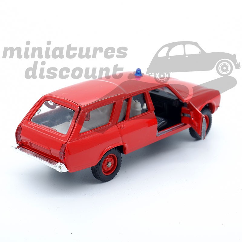 Modèle Réduit Peugeot 404 Cargo Patrouilles 1980 - Échelle 1:43, Salvat, Zamac, Blanc-jaune-bleu-orange