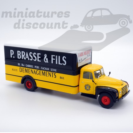 Citroen T55 "Demenagements Brasse & Fils" - IXO - 1/43ème en boite