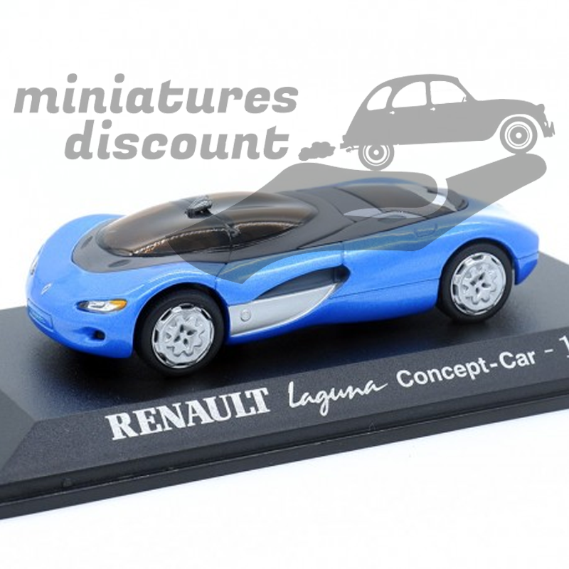 RENAULT LAGUNA CONCEPT CAR 1990 (BLEU) - 1/43ème en boite