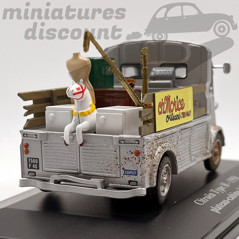 Modèle Réduit Citroën Type H 1950 Plateau 1/43 - Eligor, Fourgon Utilitaire, Neuf En Boîte