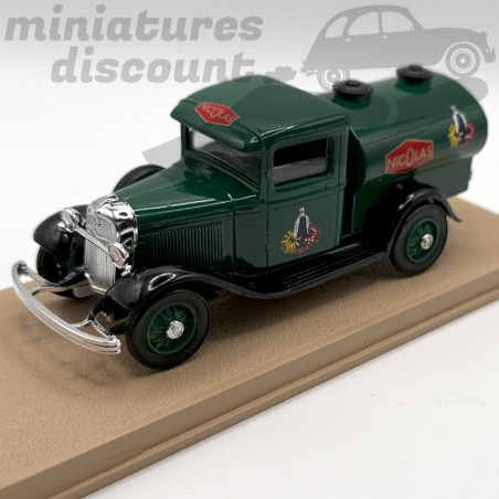 Ford V8 Fourgon Transports NICOLAS - Eligor - 1/43ème en boite