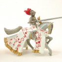 Cavalier sur son Cheval - en Plomb