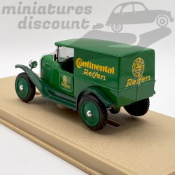 OPEL LAUBFROSCH CAMIONNETTE 1925 " PNEUS CONTINENTAL " (VERT FONCÉ) - ELIGOR - 1/43ème en boite