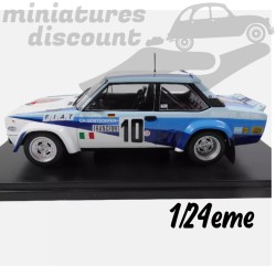 FIAT 131 ABARTH (BLEU) - 1/24ème sous blister