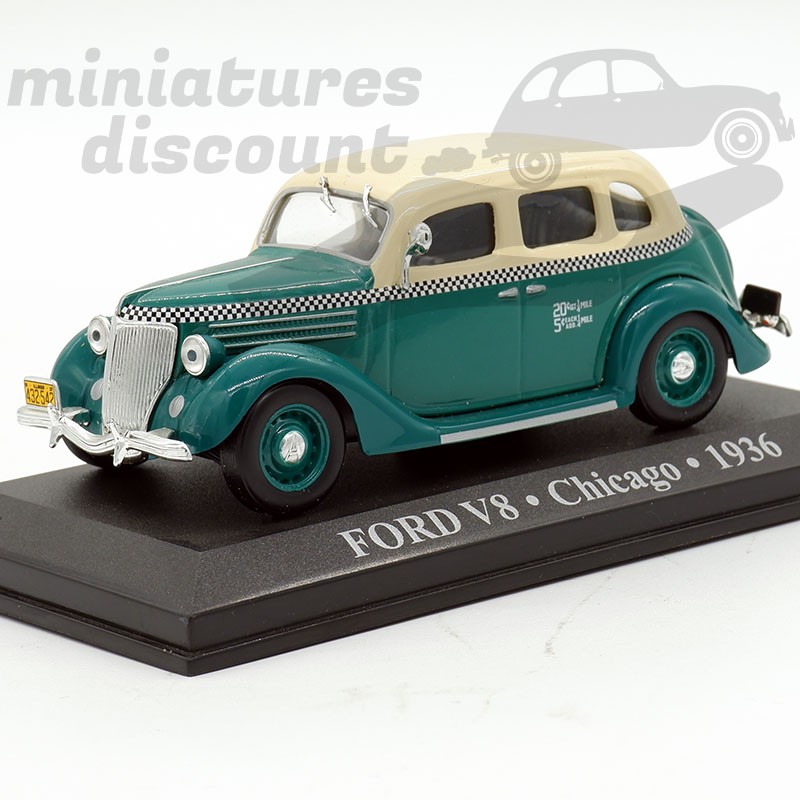 Ford V8 Taxi - Chicago 1936 - 1/43ème en blister