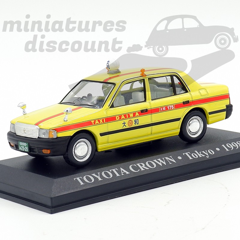 TOYOTA CROWN TAXI (JAUNE) - 1/43ème sous blister