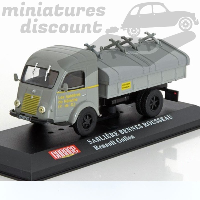 Renault Galion - Sablière Bennes Rousseau - 1/43 ème Sous blister