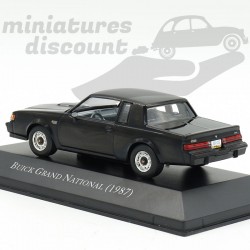 BUICK GRAND NATIONAL 1987 (NOIR) - 1/43ème en boite